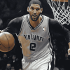 Tim Duncan Basketball Diamond Painting