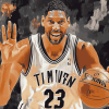 Tim Duncan Famous Basketball Diamond Painting