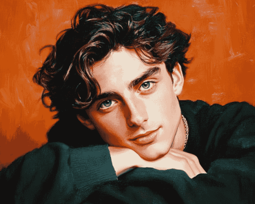 Timothee Chalamet Celebrity Diamond Painting