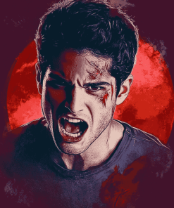 Titular Teen Wolf Diamond Painting