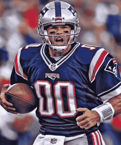 Tom Brady Patriots NFL Legend Diamond Painting