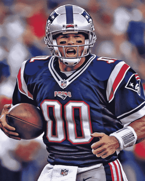 Tom Brady Patriots NFL Legend Diamond Painting