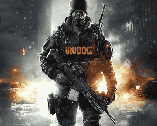 Tom Clancy The Division Gaming Diamond Painting