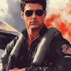 Tom Cruise Top Gun Diamond Painting