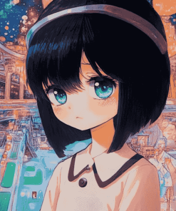 Tomoko Kuroki Anime Diamond Painting