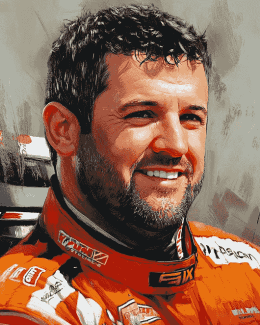 Tony Stewart Racing Legend Diamond Painting