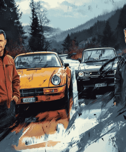 Top Gear TV Show Diamond Painting