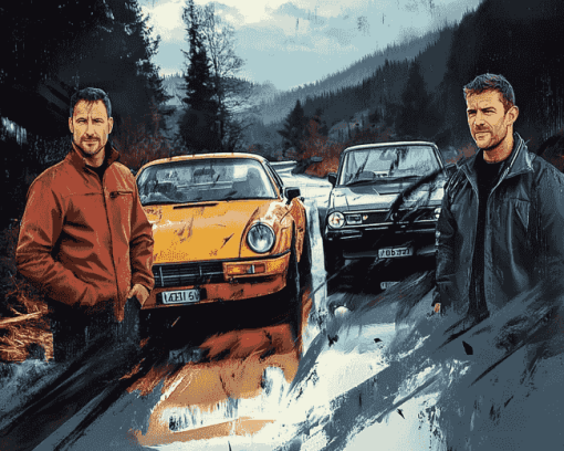 Top Gear TV Show Diamond Painting