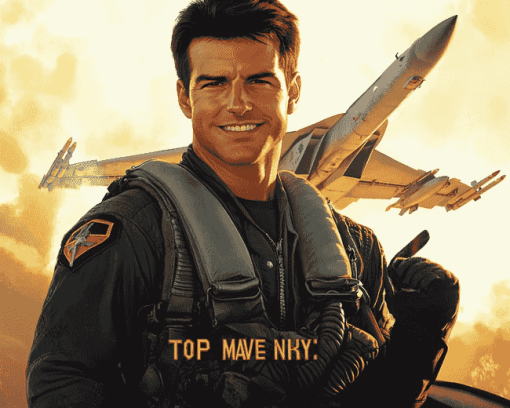 Top Gun Maverick Movie Diamond Painting