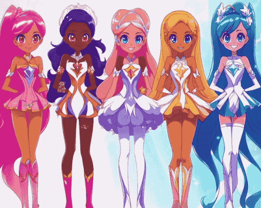 Top Lolirock Girls Diamond Painting