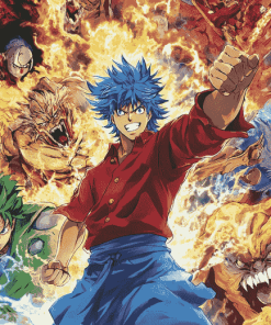 Toriko Anime Poster Diamond Painting