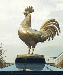 Tottenham Cockerel Statue Diamond Painting