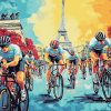 Tour de France Racing Diamond Painting