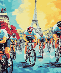 Tour de France Racing Diamond Painting