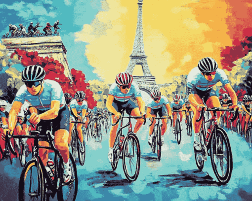 Tour de France Racing Diamond Painting