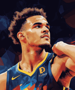 Trae Young Sports Star Diamond Painting