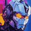 Transformers Animation Robots Diamond Painting