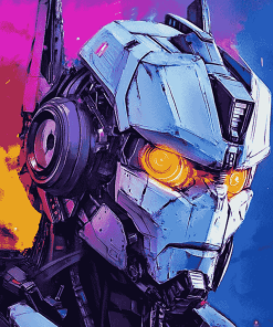 Transformers Animation Robots Diamond Painting