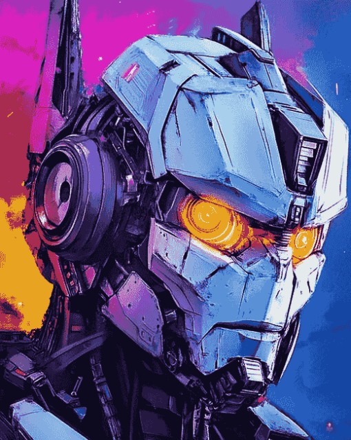 Transformers Animation Robots Diamond Painting