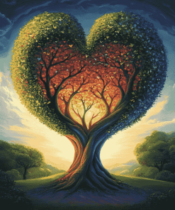 Tree of Life Symbol Diamond Painting