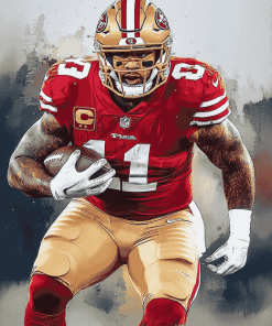 Trent Williams 49ers Diamond Painting