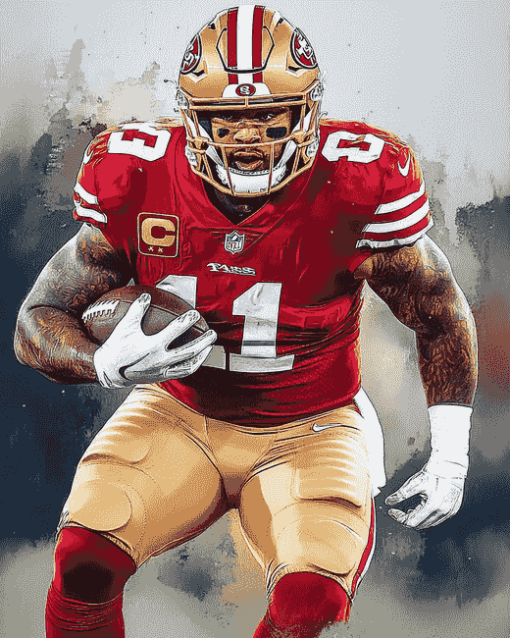 Trent Williams 49ers Diamond Painting