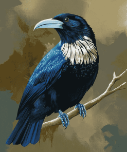 Tui Bird Diamond Painting