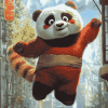 Turning Red Panda Animation Diamond Painting