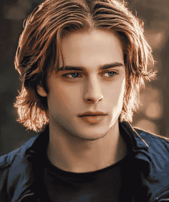 Twilight Saga Jasper Hale Movie Diamond Painting