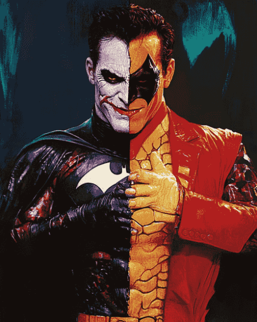 Two Face Batman Movie Diamond Painting