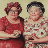 Two Fat Ladies Movie Diamond Painting