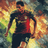 Tyrell Malacia Famous Footballer Diamond Painting