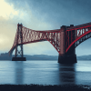 UK Forth Bridge Masterpiece Diamond Painting