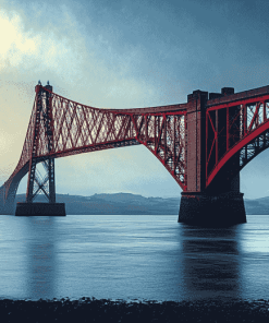 UK Forth Bridge Masterpiece Diamond Painting