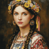 Ukrainian Women Diamond Painting