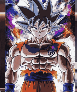 Ultra Instinct Goku Anime Diamond Painting