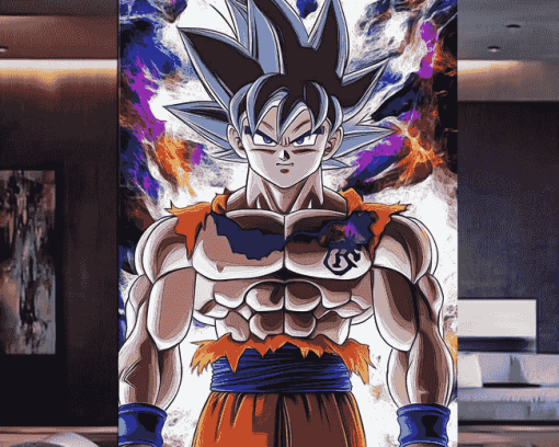 Ultra Instinct Goku Anime Diamond Painting