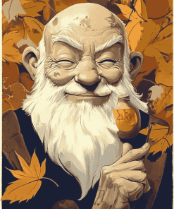 Uncle Iroh Anime Diamond Painting