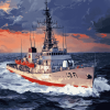 United States Coast Guard Seascapes Diamond Painting