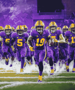 University Northern Iowa Panthers Football Diamond Painting