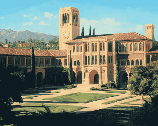 University of California Campus Diamond Painting