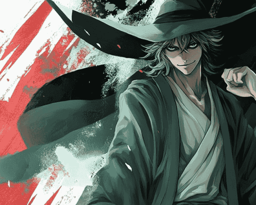 Urahara Kisuke Bleach Anime Diamond Painting