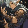 Urianger Anime Creation Diamond Painting