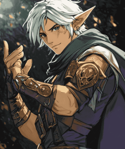 Urianger Anime Creation Diamond Painting