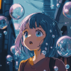 Uta Bubble Anime Movie Diamond Painting