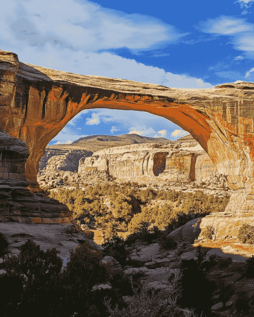 Utah Natural Bridges Landscape Diamond Painting