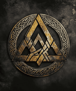 Valknut Norse Symbol Diamond Painting