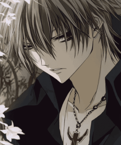 Vampire Knight Zero Kiryu Anime Diamond Painting