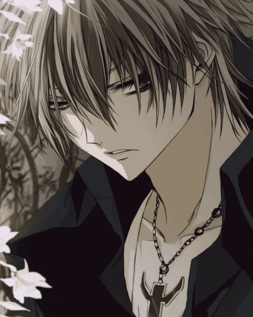 Vampire Knight Zero Kiryu Anime Diamond Painting