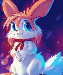 Vanilla The Rabbit Sonic Diamond Painting